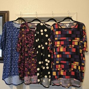 💙EUC Bundle of 4 LuLaRoe Medium Irmas
